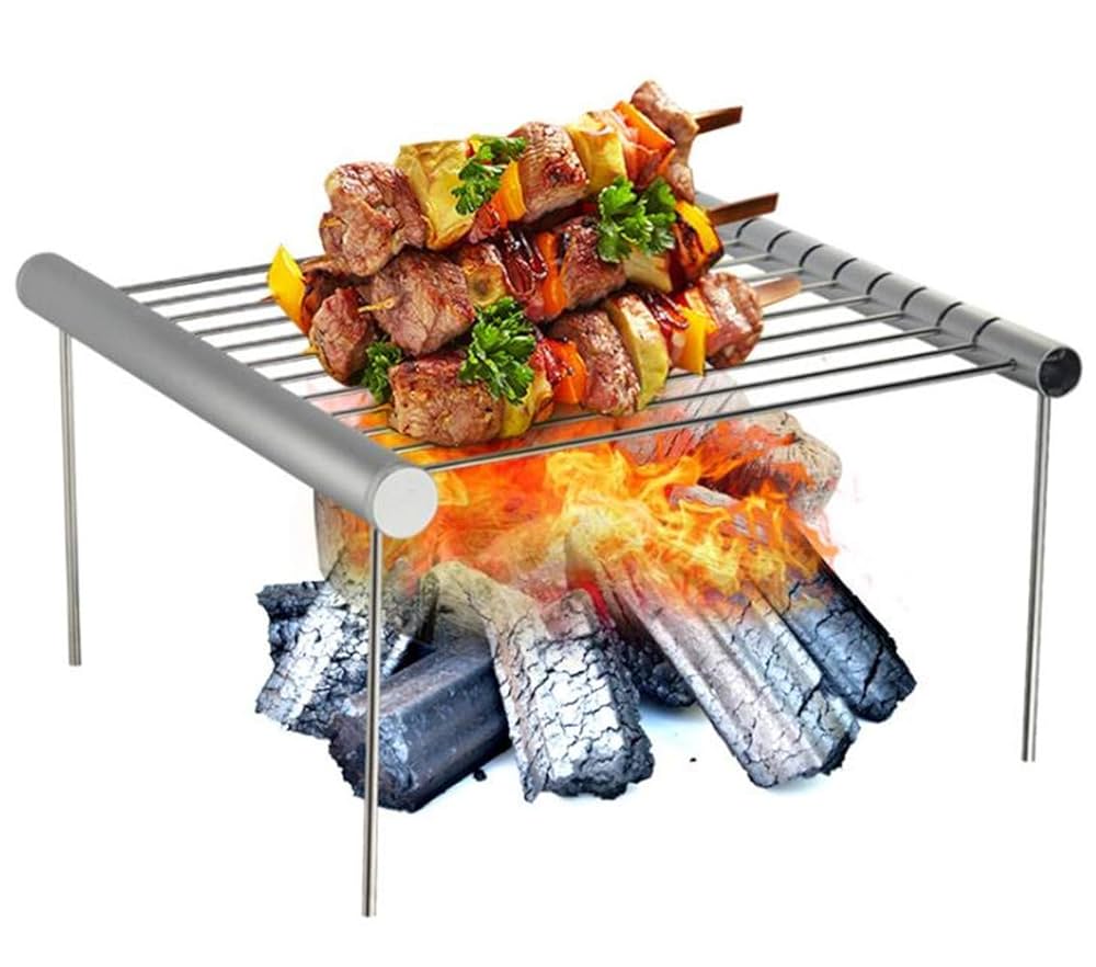 Amazon.co.jp: Grill Stand, Cooker Stand, Bonfire Stand